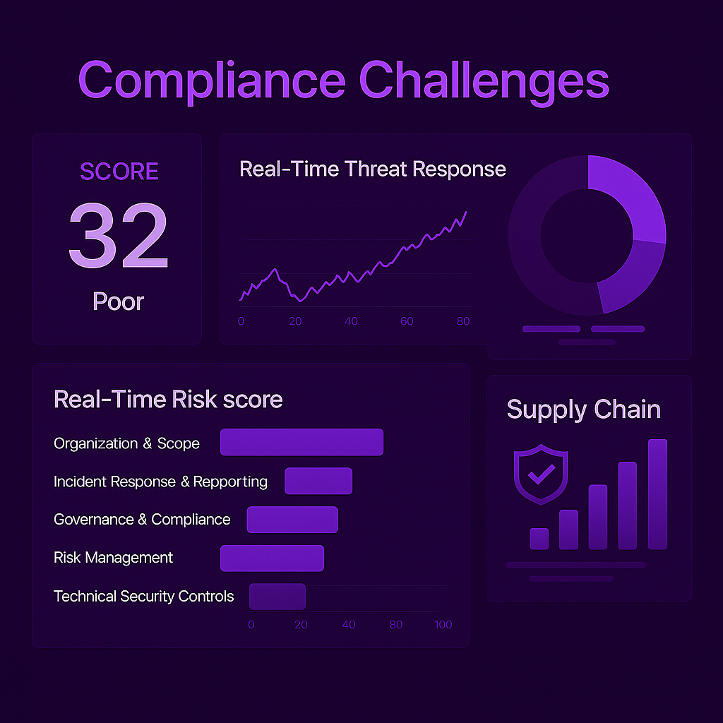 Compliance Challenges Dashboard